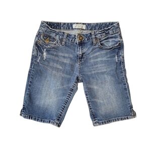 Aeropostale Bermuda Denim Shorts Women's Size 7/8